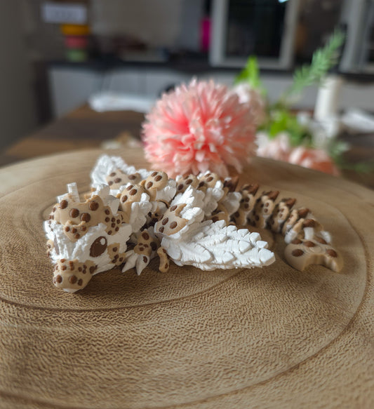 Flexi-Drache Cookie klein, ca. 15 cm – 3D-Druck PrintDuck
