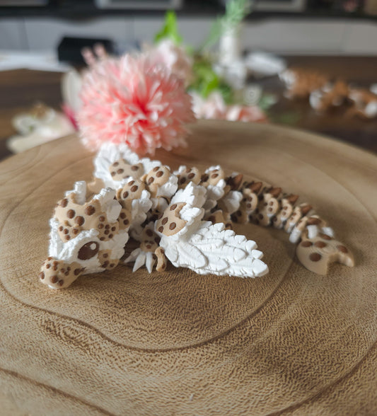 Flexibler Drache Cookie, Größenvergleich klein mittel groß – 3D-Druck