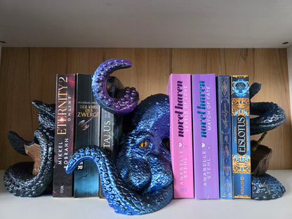Kraken Buchstütze Tentakel Detailansicht – 3D-Druck PrintDuck