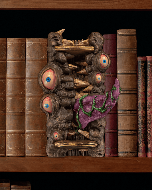 Book Nook Mimic – 3D-Druck Fantasy Buchstütze zum Selbstbemalen