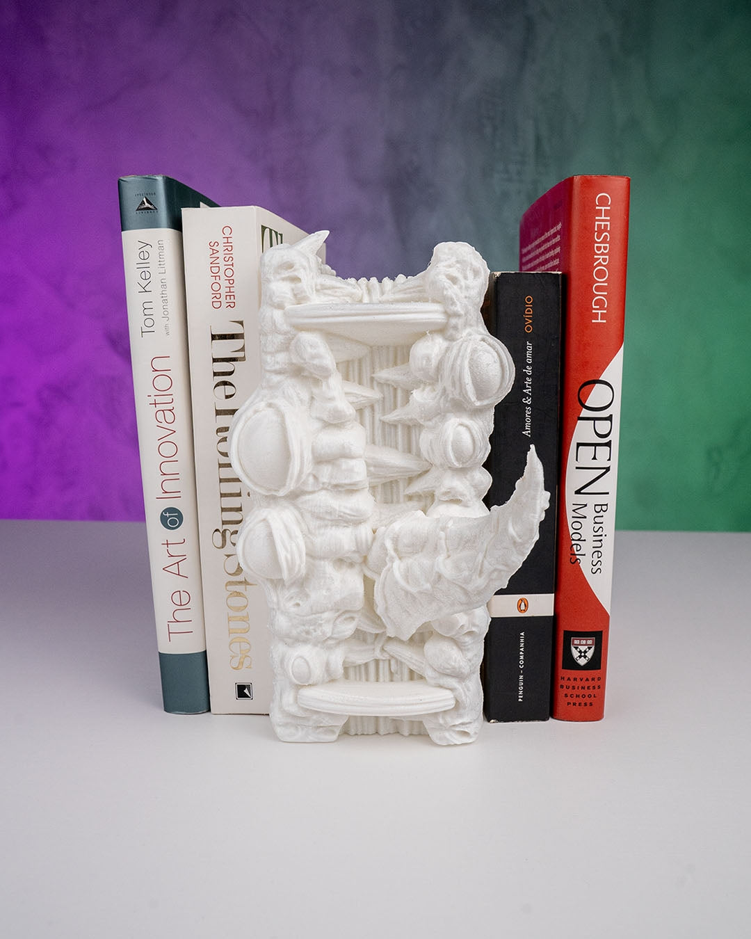 Mimic Book Nook Frontalansicht – handgefertigt im 3D-Druck