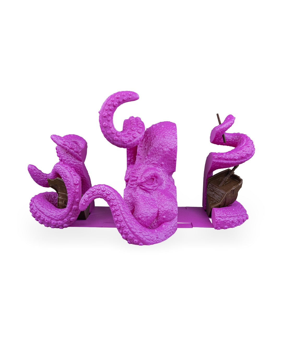 Kraken Buchstütze in Schwarz – Bücherregal Fantasy-Deko