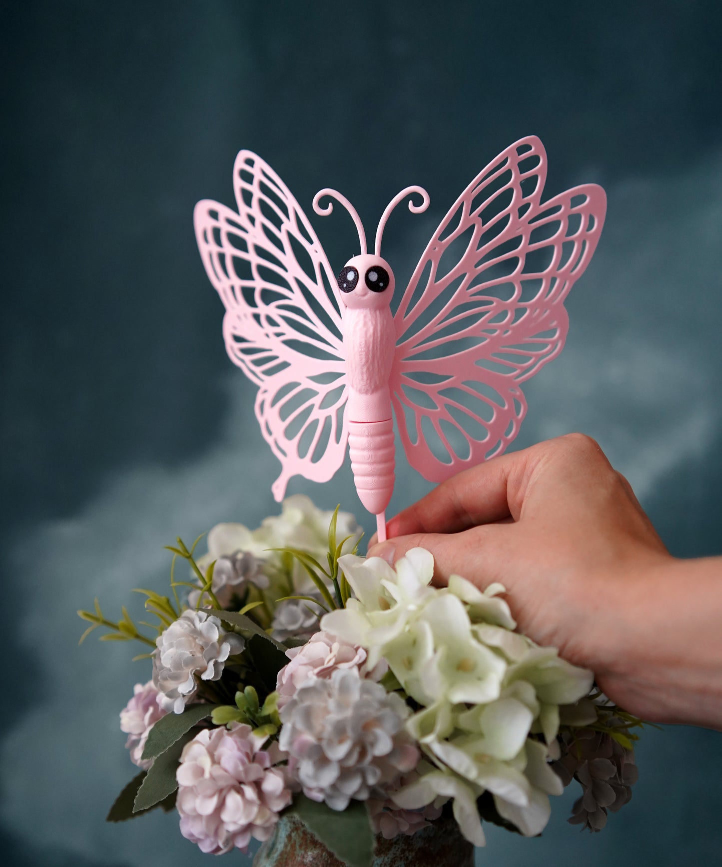 Schmetterling Geldgeschenk-Verpackung in Rosa – 3D-Druck