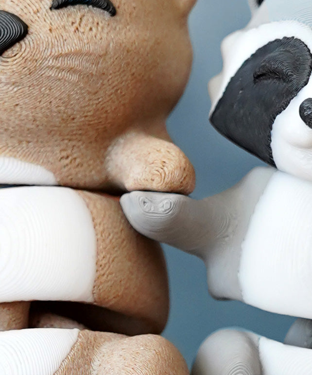 Flexi Fledermaus Schlüsselanhänger – 3D-Druck PrintDuck